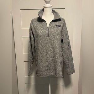 Patagonia Gray Half Zip Pullover Size XL
